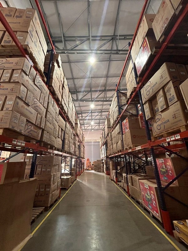 Processo logistico de armazenagem em Londrina